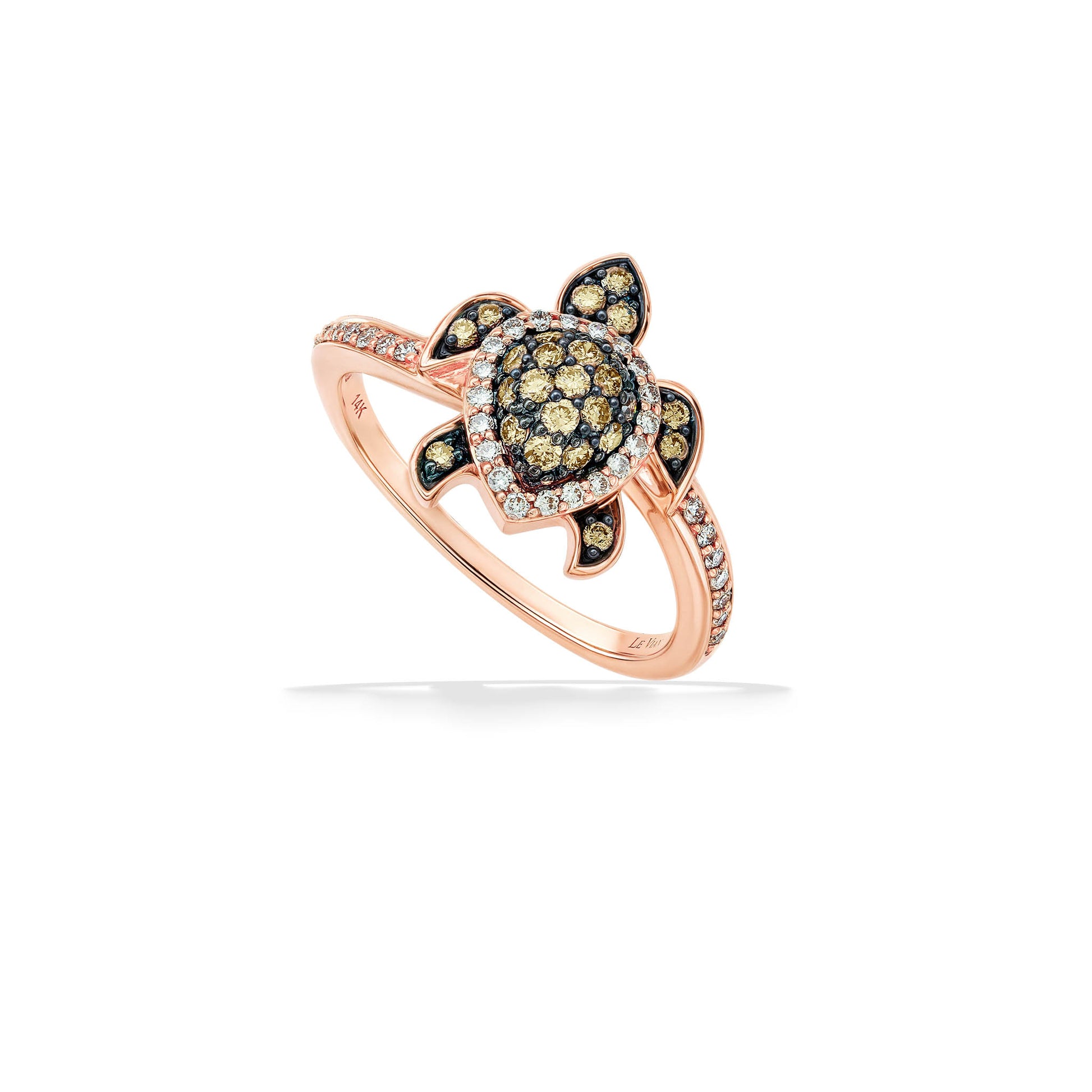 769702 - 14K Rose Gold - Le Vian Aloha® Collection Sea Turtle Ring