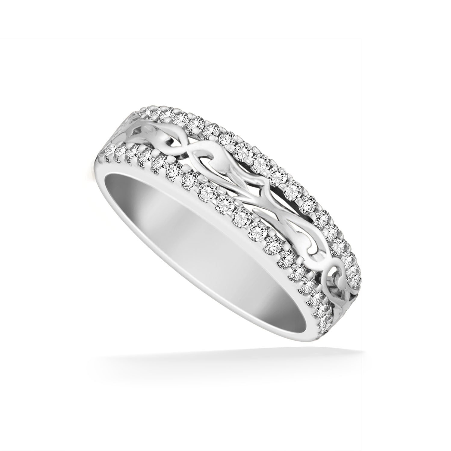 41362 - 14K White Gold - Nalani Ring