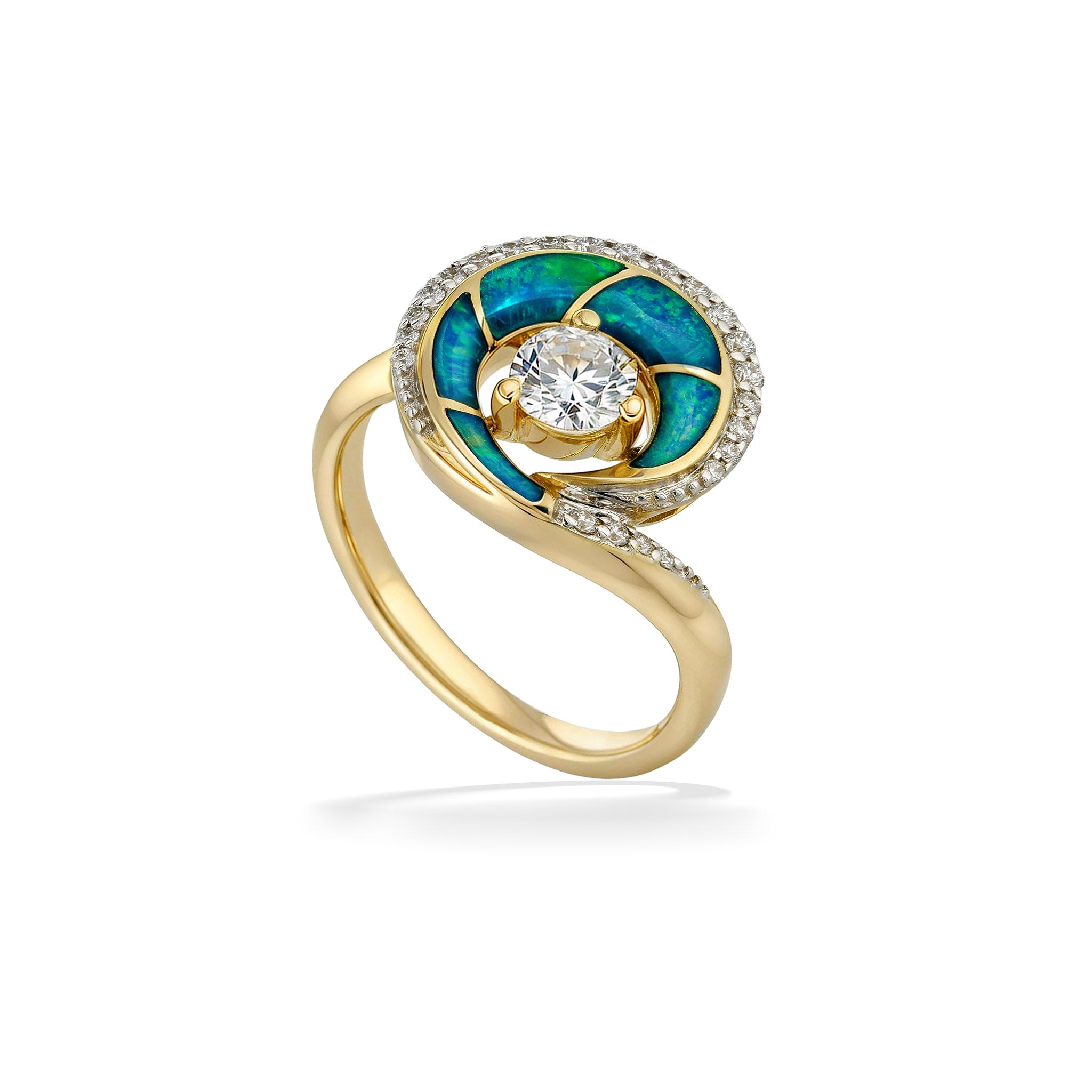 Na Hoku 14k dolphin sale ring Sultan Hawaii