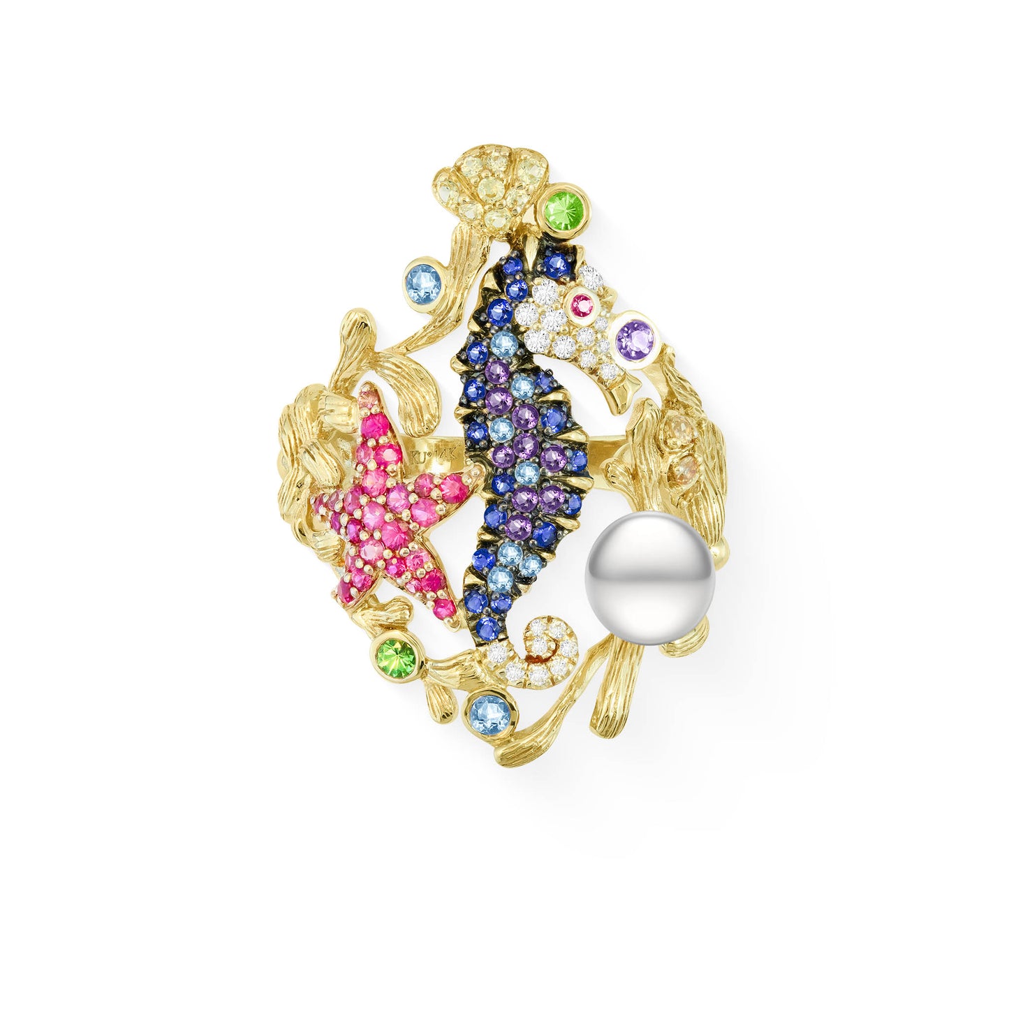 Sea Life Ring – Na Hoku