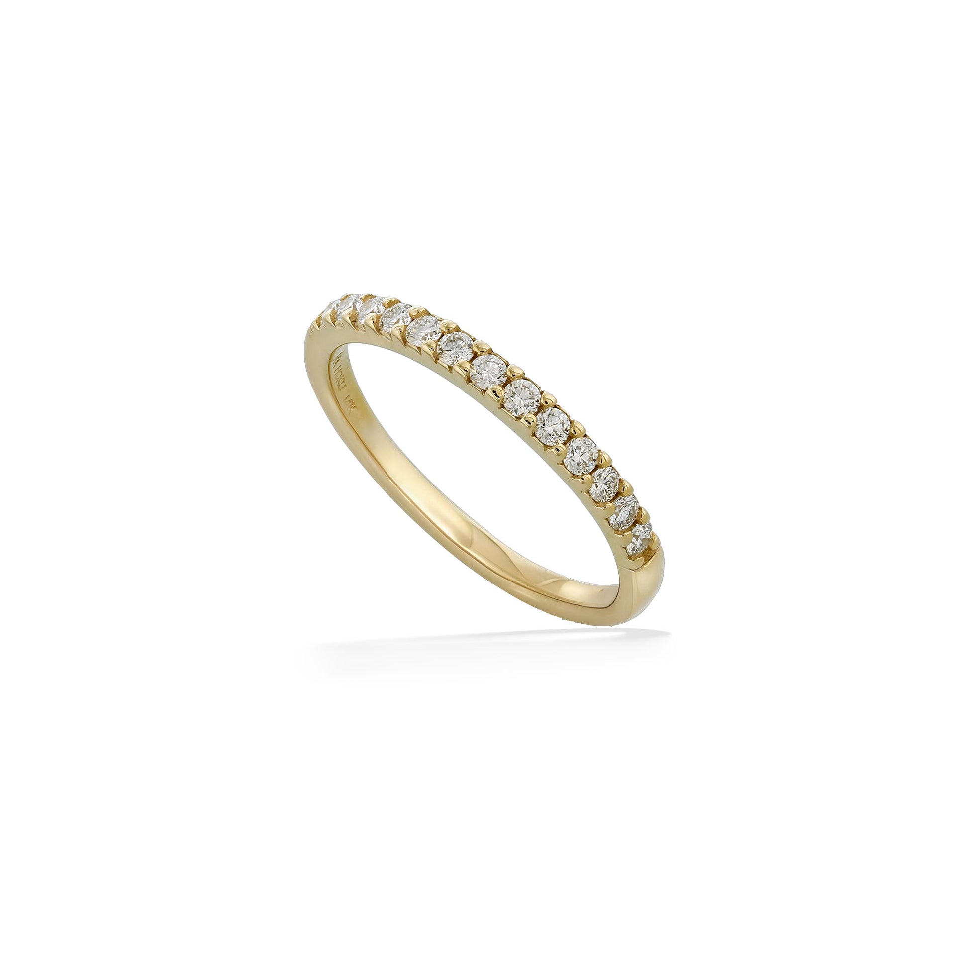 44055 - 14K Yellow Gold - Diamond Band