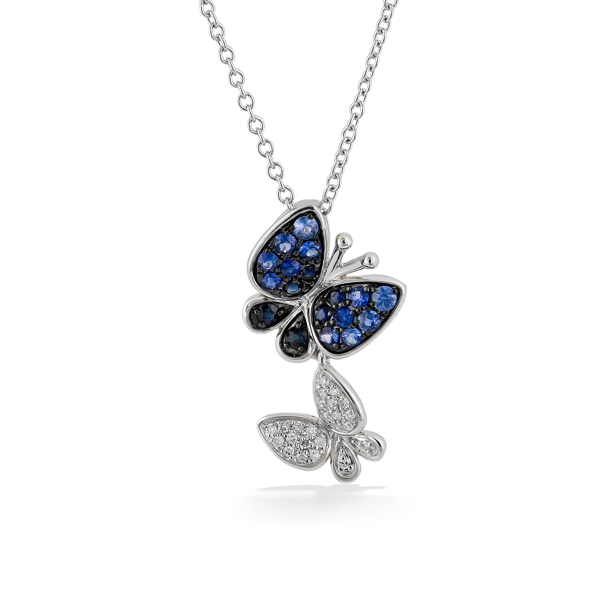 Effy Blue Sapphire Butterfly Pendant – Na Hoku