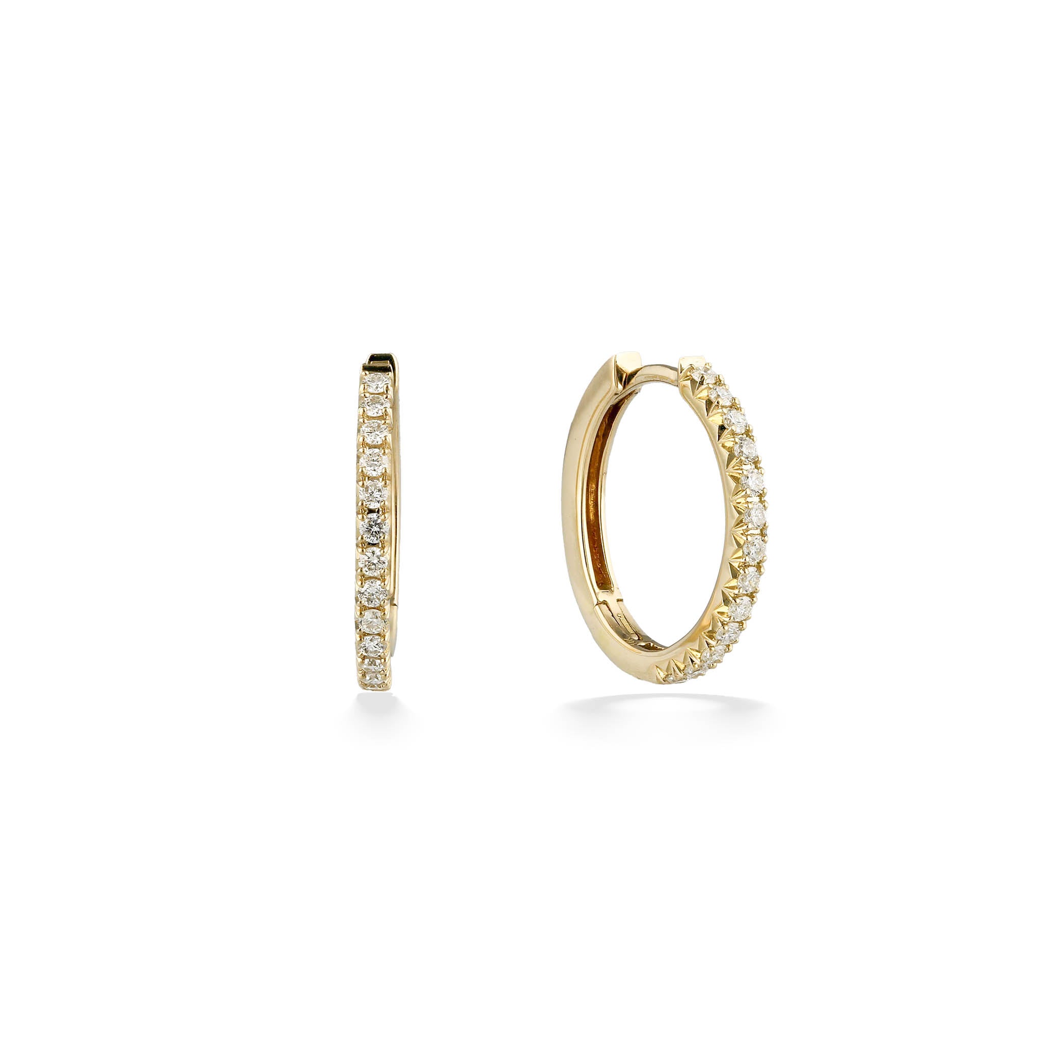 Effy diamond hoop earrings store