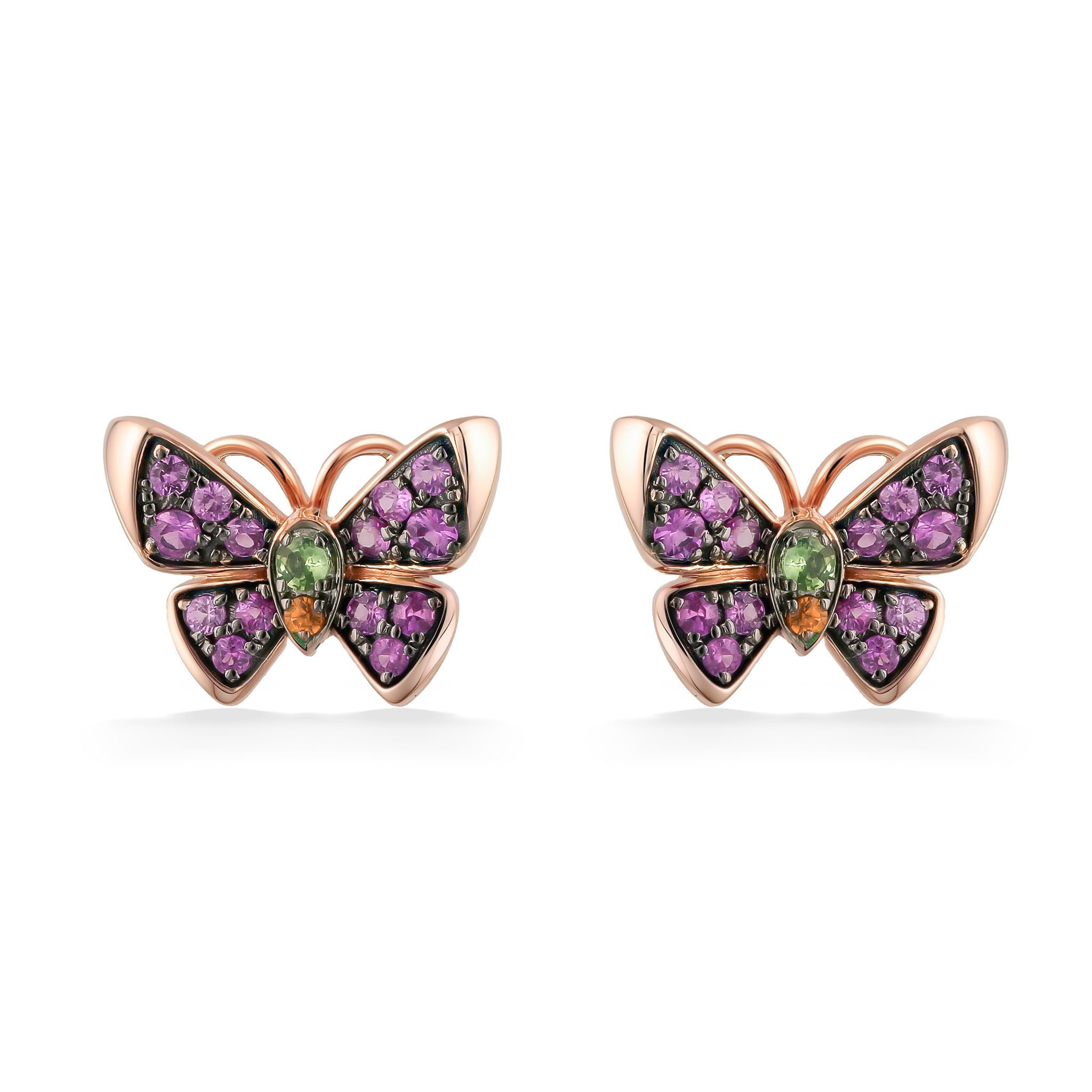 Le Vian Aloha Collection Butterfly Stud Earrings Na Hoku