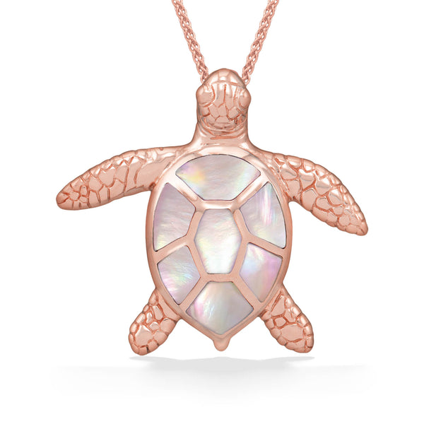 Alamea Gold Vermeil Sea Turtle Pendant – BEACH TREASURES