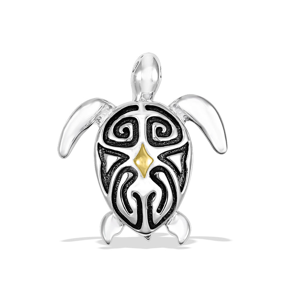 Tattoo Sea Turtle Pendant – Na Hoku