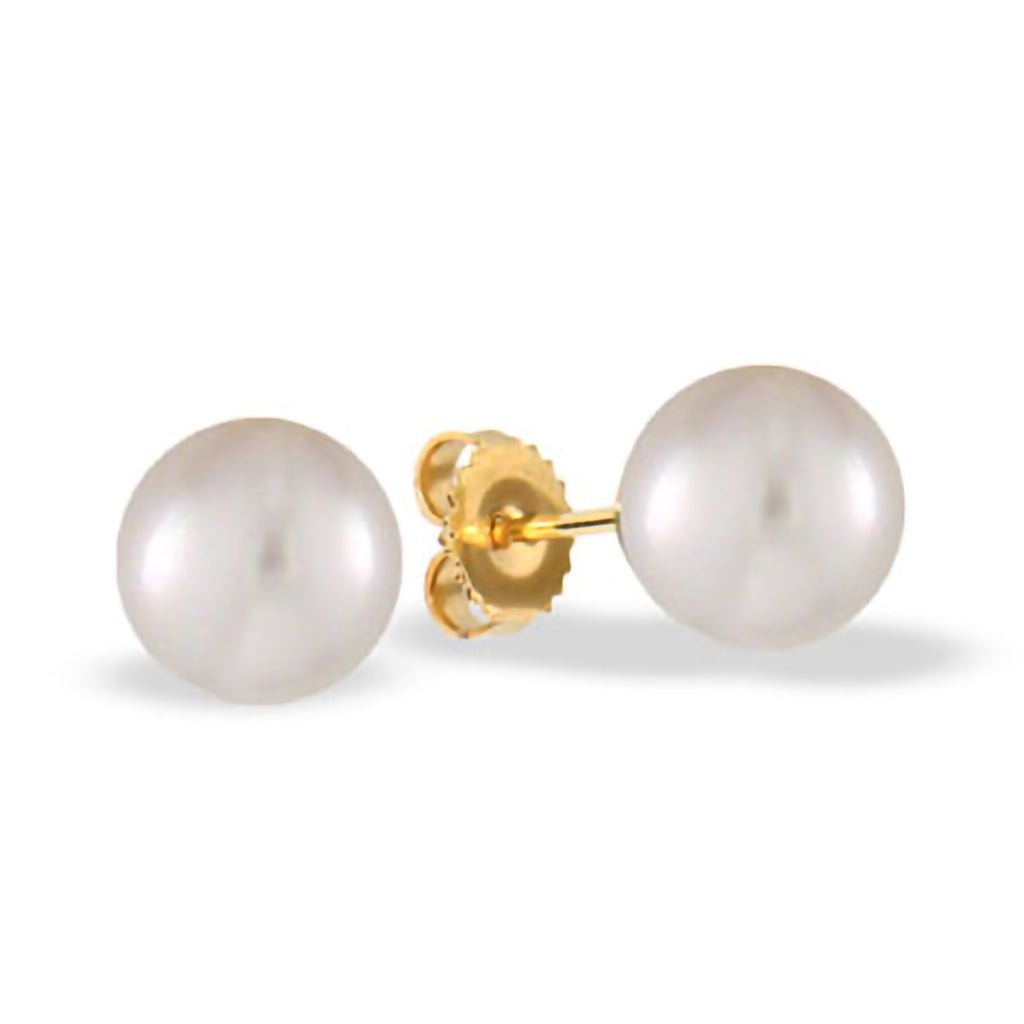 White South Sea Pearl Stud Earrings – Na Hoku