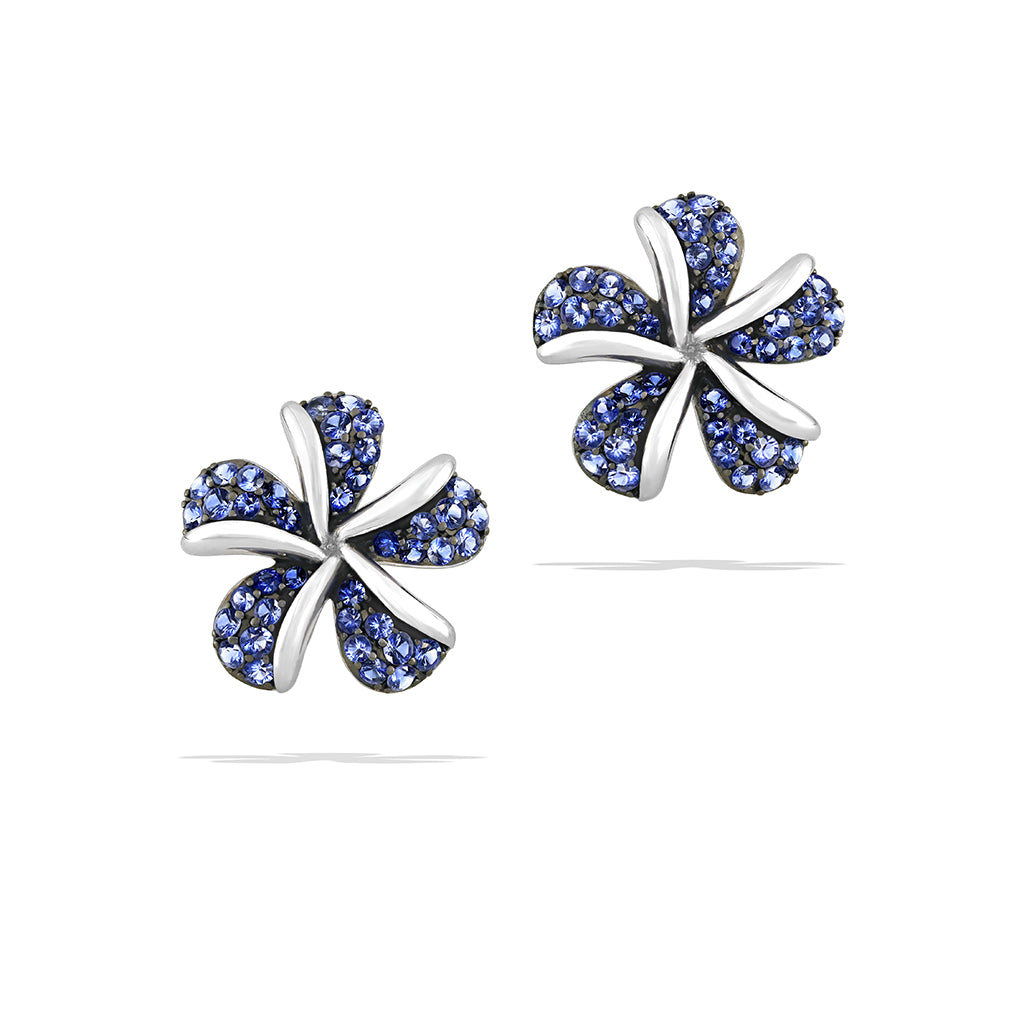 Plumeria Stud Earrings – Na Hoku