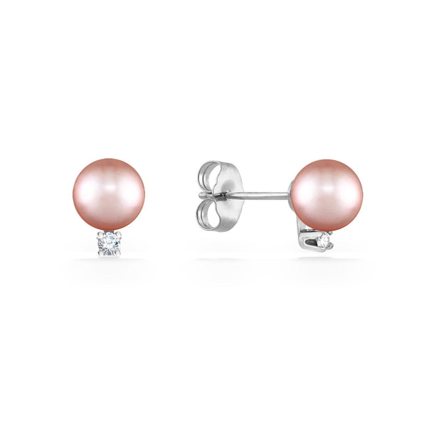 ZAVERI PEARLS Women's Base Metal Cubic Zirconia Diamonds & Pearls Gold, Pink  Contemporary Stud Earrings for Women-ZPFK9745, Combo of 3, : Amazon.in:  Fashion