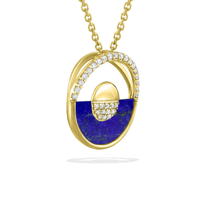 47541 - 14K Yellow Gold - Horizon Pendant