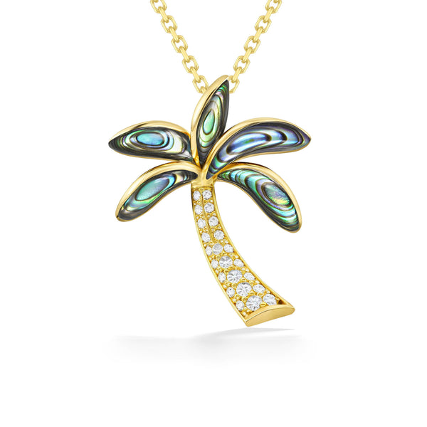 Effy Novelty 14K Rose Gold Diamond Palm Tree Pendant, 0.10 TCW –  effyjewelry.com