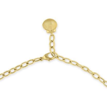 44007 - 14K Yellow Gold - Reef Life Necklace