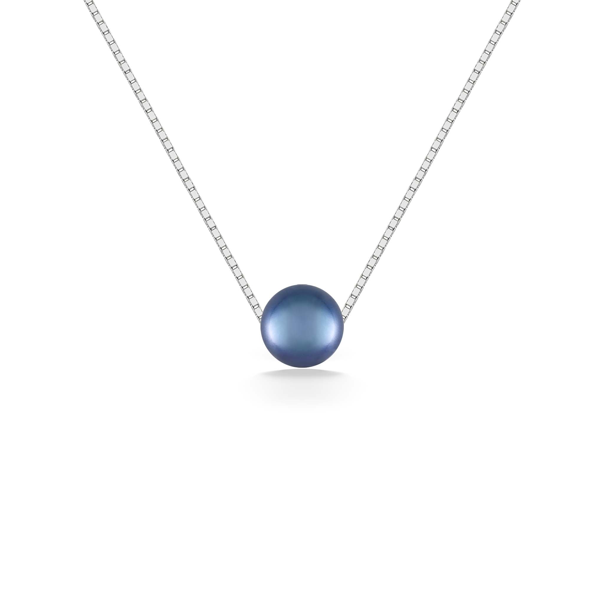 Na Keiki (Children's) Blue Akoya Pearl Slider