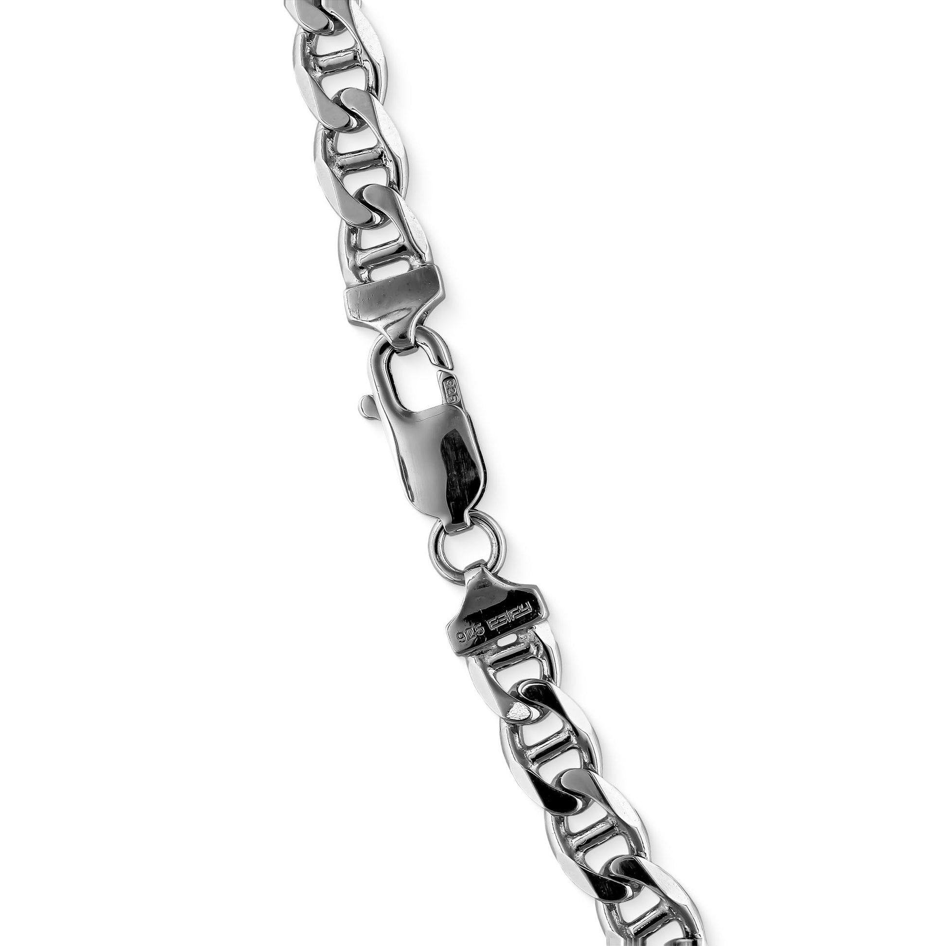 Effy Men's Black Rhodium Box Chain Necklace